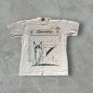 Online Ceramics Shirt Men XL White Chart Miracle Streetwear Short Sleeve Graphic